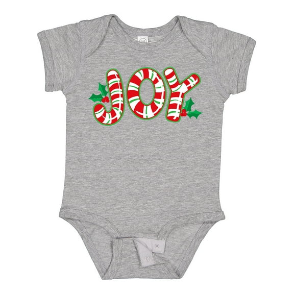 Inktastic Candy Cane Joy Boys or Girls Baby Bodysuit