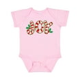 thumbnail image 1 of Inktastic Candy Cane Joy Boys or Girls Baby Bodysuit, 1 of 5