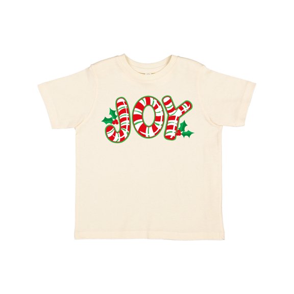 Inktastic Candy Cane Joy Boys or Girls Toddler T-Shirt