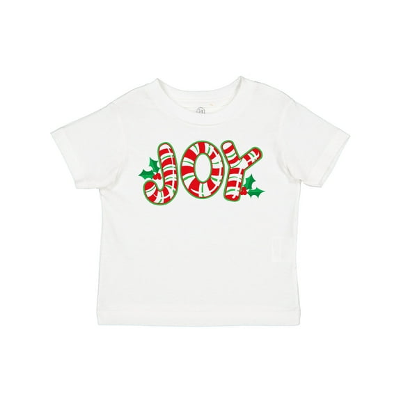 Inktastic Candy Cane Joy Boys or Girls Toddler T-Shirt