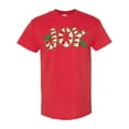 thumbnail image 1 of Inktastic Candy Cane Joy T-Shirt, 1 of 5