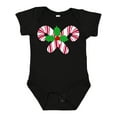 thumbnail image 1 of Inktastic Candy Canes and Holly Christmas Boys or Girls Baby Bodysuit, 1 of 5
