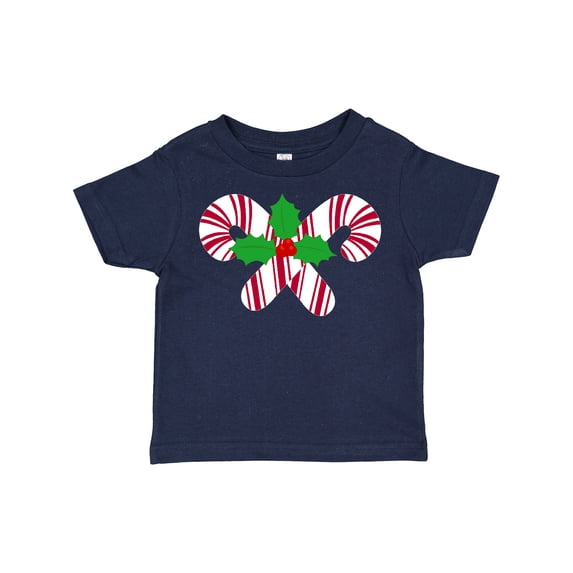Inktastic Candy Canes and Holly Christmas Boys or Girls Toddler T-Shirt