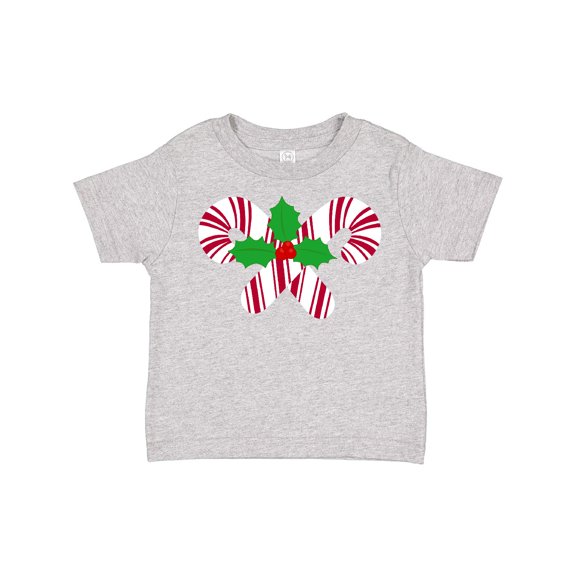 Inktastic Candy Canes and Holly Christmas Boys or Girls Toddler T-Shirt
