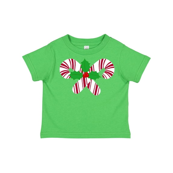 Inktastic Candy Canes and Holly Christmas Boys or Girls Toddler T-Shirt