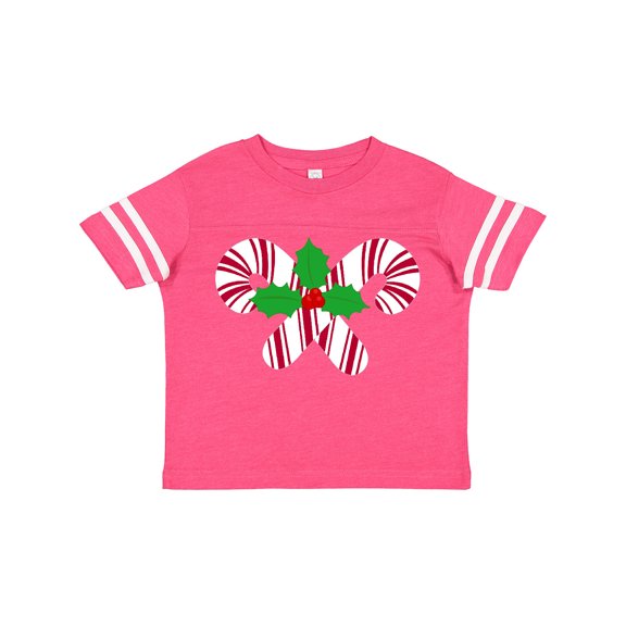 Inktastic Candy Canes and Holly Christmas Boys or Girls Toddler T-Shirt