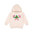 thumbnail image 1 of Inktastic Candy Canes and Holly Christmas Toddler Hoodie, 1 of 4
