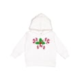 thumbnail image 1 of Inktastic Candy Canes and Holly Christmas Toddler Hoodie, 1 of 4