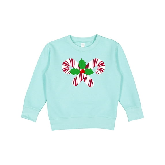 Inktastic Candy Canes and Holly Christmas Toddler Sweatshirt