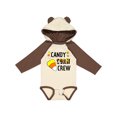 thumbnail image 1 of Inktastic Candy Corn Crew for Halloween Boys or Girls Long Sleeve Baby Bodysuit, 1 of 5