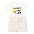 thumbnail image 1 of Inktastic Candy Corn Crew for Halloween Girls Toddler Dress, 1 of 5