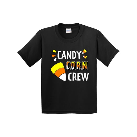 Inktastic Candy Corn Crew for Halloween Youth T-Shirt