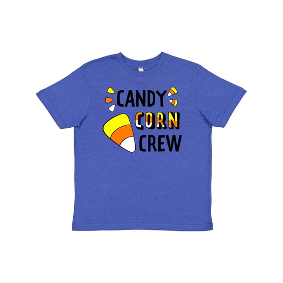Inktastic Candy Corn Crew for Halloween Youth T-Shirt