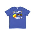 thumbnail image 1 of Inktastic Candy Corn Crew for Halloween Youth T-Shirt, 1 of 5