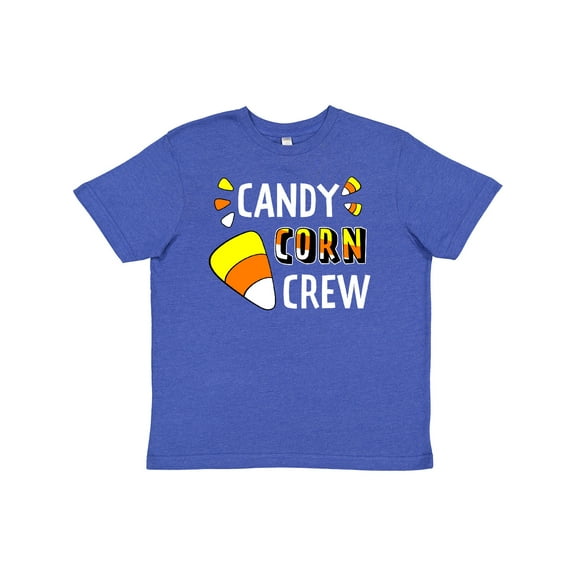 Inktastic Candy Corn Crew for Halloween Youth T-Shirt