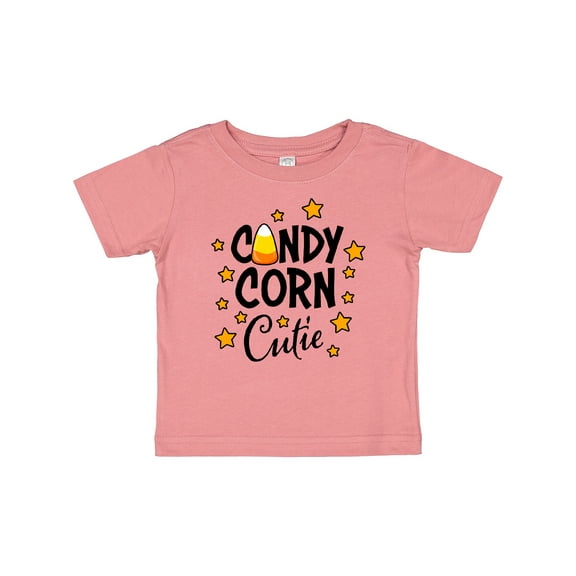 Inktastic Candy Corn Cutie with Stars Girls Baby T-Shirt