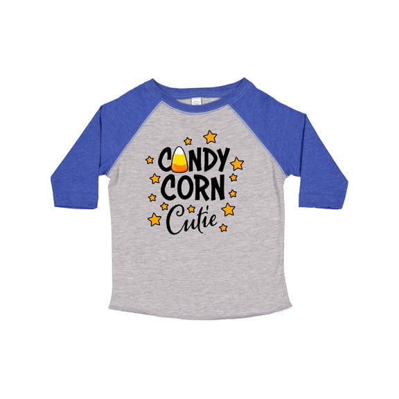 Inktastic Candy Corn Cutie with Stars Girls Toddler T-Shirt
