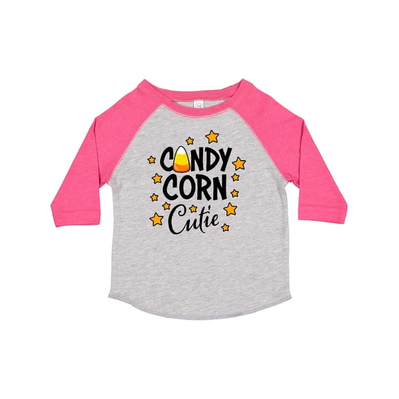 Inktastic Candy Corn Cutie with Stars Girls Toddler T-Shirt