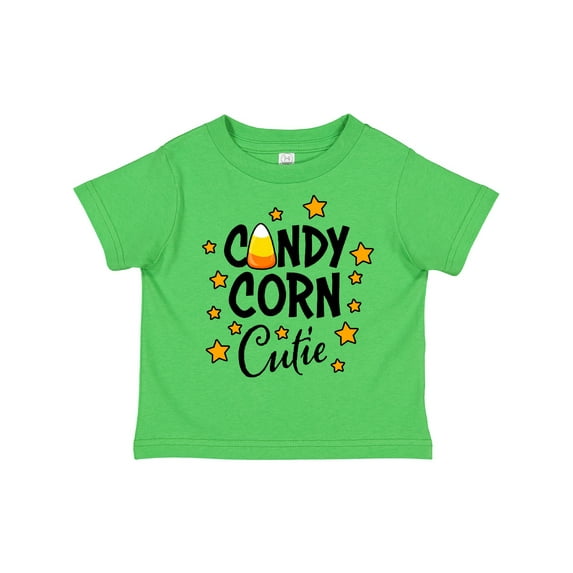 Inktastic Candy Corn Cutie with Stars Girls Toddler T-Shirt