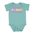 thumbnail image 1 of Inktastic Candy Hearts II Girls Baby Bodysuit, 1 of 5