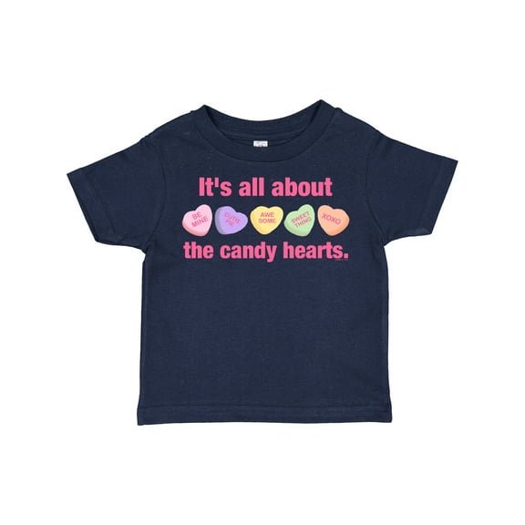Inktastic Candy Hearts II Girls Toddler T-Shirt
