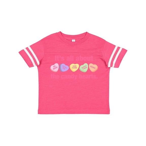 Inktastic Candy Hearts II Girls Toddler T-Shirt