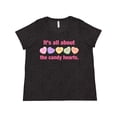 thumbnail image 1 of Inktastic Candy Hearts Ii Women's Plus Size T-Shirt, 1 of 5