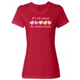 thumbnail image 1 of Inktastic Candy Hearts II Women's T-Shirt, 1 of 4