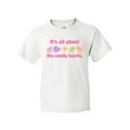 thumbnail image 1 of Inktastic Candy Hearts II Youth T-Shirt, 1 of 5