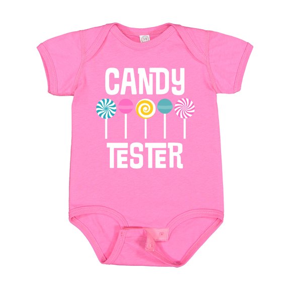 Inktastic Candy Tester Cute Sweets Boys or Girls Baby Bodysuit