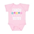thumbnail image 1 of Inktastic Candy Tester Cute Sweets Boys or Girls Baby Bodysuit, 1 of 5