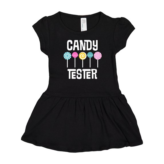Inktastic Candy Tester Cute Sweets Girls Baby Dress
