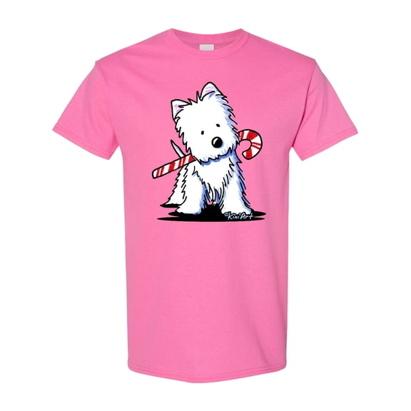 Inktastic Candycane Cutie Westie T-Shirt