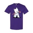 thumbnail image 1 of Inktastic Candycane Cutie Westie T-Shirt, 1 of 5