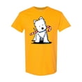 thumbnail image 1 of Inktastic Candycane Cutie Westie T-Shirt, 1 of 5