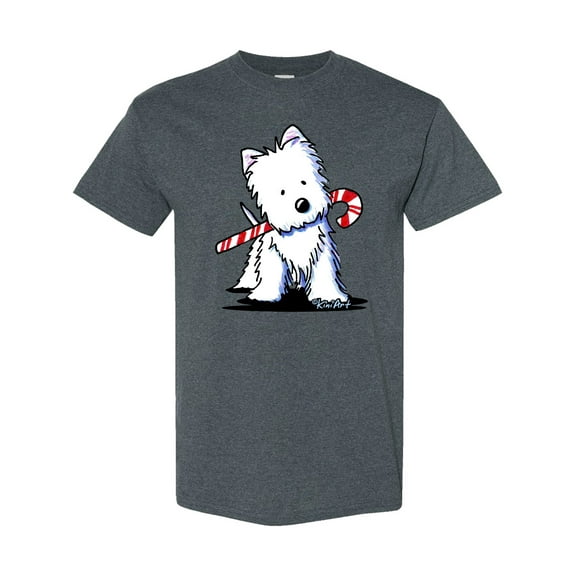 Inktastic Candycane Cutie Westie T-Shirt