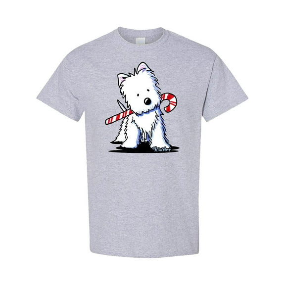 Inktastic Candycane Cutie Westie T-Shirt