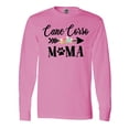 thumbnail image 1 of Inktastic Cane Corso Mama with Flowers and Arrow Long Sleeve T-Shirt, 1 of 5