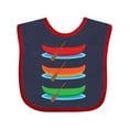thumbnail image 1 of Inktastic Canoe Boating Canoeing Boys or Girls Baby Bib, 1 of 4