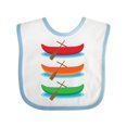 thumbnail image 1 of Inktastic Canoe Boating Canoeing Boys or Girls Baby Bib, 1 of 4