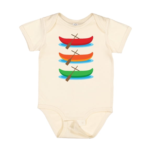 Inktastic Canoe Boating Canoeing Boys or Girls Baby Bodysuit