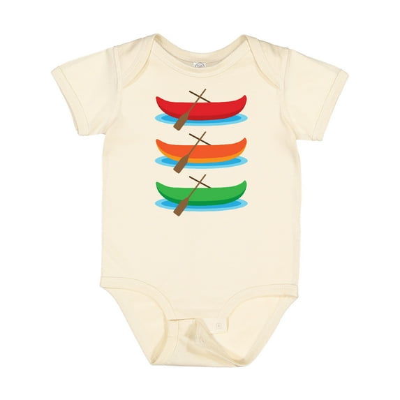 Inktastic Canoe Boating Canoeing Boys or Girls Baby Bodysuit
