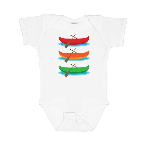 Inktastic Canoe Boating Canoeing Boys or Girls Baby Bodysuit