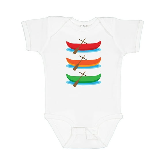 Inktastic Canoe Boating Canoeing Boys or Girls Baby Bodysuit