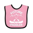 thumbnail image 1 of Inktastic Canoe Future Paddler Boys or Girls Baby Bib, 1 of 4