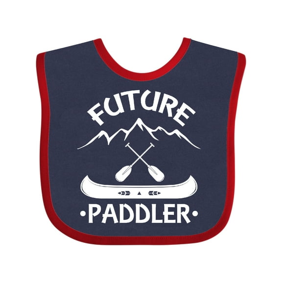 Inktastic Canoe Future Paddler Boys or Girls Baby Bib