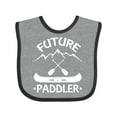 thumbnail image 1 of Inktastic Canoe Future Paddler Boys or Girls Baby Bib, 1 of 4