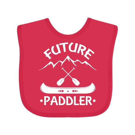 Inktastic Canoe Future Paddler Boys or Girls Baby Bib