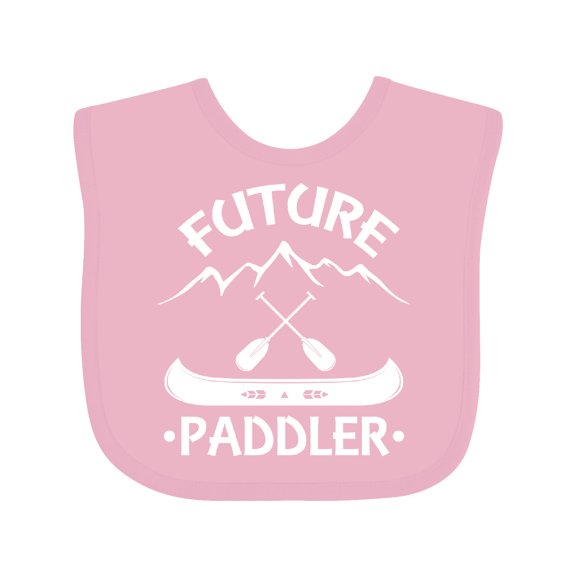 Inktastic Canoe Future Paddler Boys or Girls Baby Bib