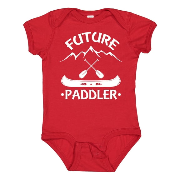 Inktastic Canoe Future Paddler Boys or Girls Baby Bodysuit